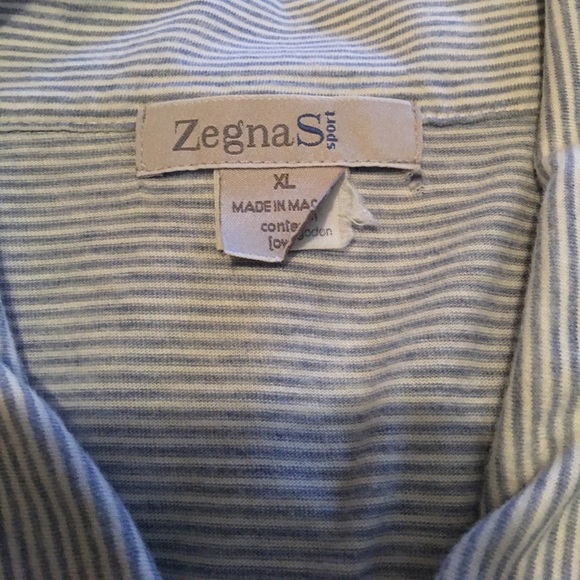 ZegnaS Sport striped polo shirt - Picture 2 of 3
